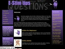 Sites similar to e-stim.tips