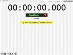 Sites similar to e-stopwatch.eu