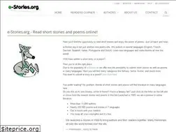 Sites similar to e-stories.org