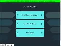 Sites similar to e-storm.com