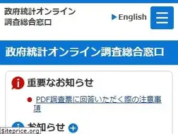 Sites similar to e-survey.go.jp