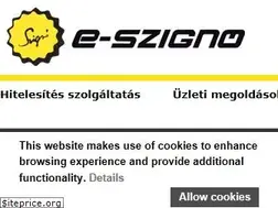 Sites similar to e-szigno.hu