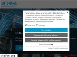Sites similar to e-t-a.fr