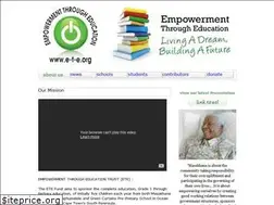 Sites similar to e-t-e.org