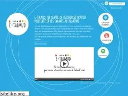 Sites similar to e-talmud.com