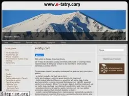Sites similar to e-tatry.com