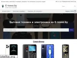Sites similar to e-tehno.by