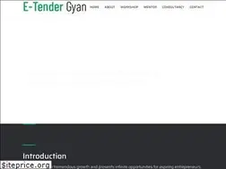 Sites similar to e-tendergyan.com