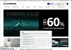 Sites similar to e-tennis.gr