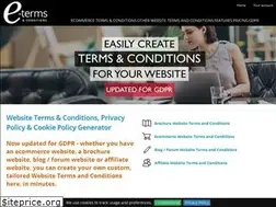 Sites similar to e-termsandconditions.com