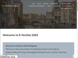 Sites similar to e-textilesconference.com