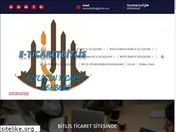 Sites similar to e-ticaretbitlis.com