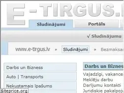 Sites similar to e-tirgus.lv