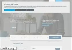 Sites similar to e-tlumacze.net