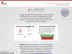 Sites similar to e-tresor.at