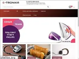 Sites similar to e-tronika.ru