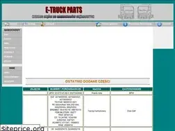 Sites similar to e-truckparts.eu