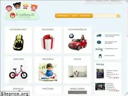 Sites similar to e-vaikas.lt
