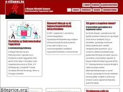 Sites similar to e-villamos.hu
