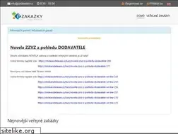 Sites similar to e-zakazky.cz