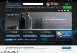 Sites similar to e-zigarette-onlineshop.de