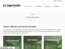 Sites similar to e10-kraftstoff.de