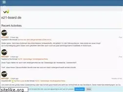 Sites similar to e21-board.de