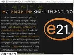 Sites similar to e21golfshafts.com