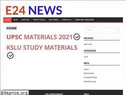 Sites similar to e24news.co.in