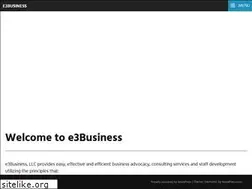 Sites similar to e3business.com