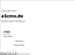 Sites similar to e3cms.de