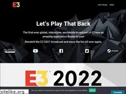 Sites similar to e3expo.com
