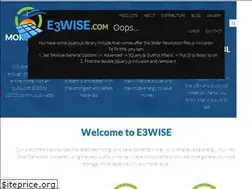 Sites similar to e3wise.com
