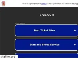 Sites similar to e726.com