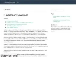 Sites similar to eaadhaar.download