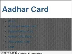 Sites similar to eaadhaarcard.in