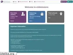 Sites similar to eadmissions.org.uk