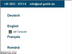 Sites similar to eaf-gmbh.de