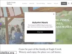 Sites similar to eaglecreekwinery.com