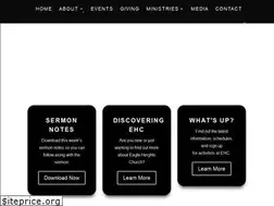 Sites similar to eagleheightschurch.net