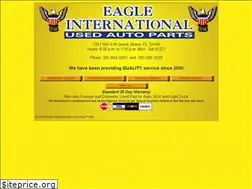 Sites similar to eagleintlusedautoparts.com
