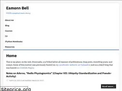 Sites similar to eamonnbell.com