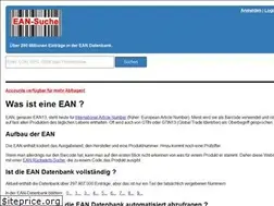 Sites similar to ean-suche.de