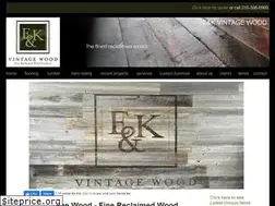 Sites similar to eandkwood.com