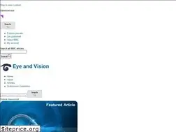 Sites similar to eandv.biomedcentral.com