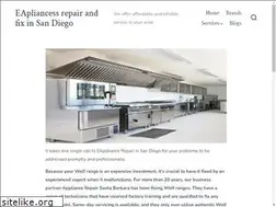 Sites similar to eappliancess.com