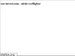 Sites similar to ear-invest.com