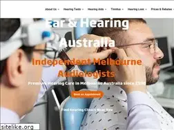 Sites similar to earandhearing.com.au