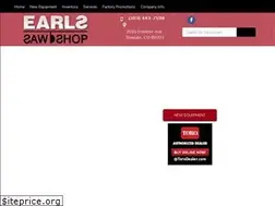 Sites similar to earlssawshop.com