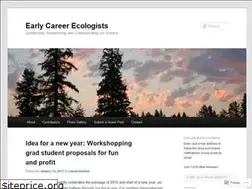 Sites similar to earlycareerecologists.wordpress.com